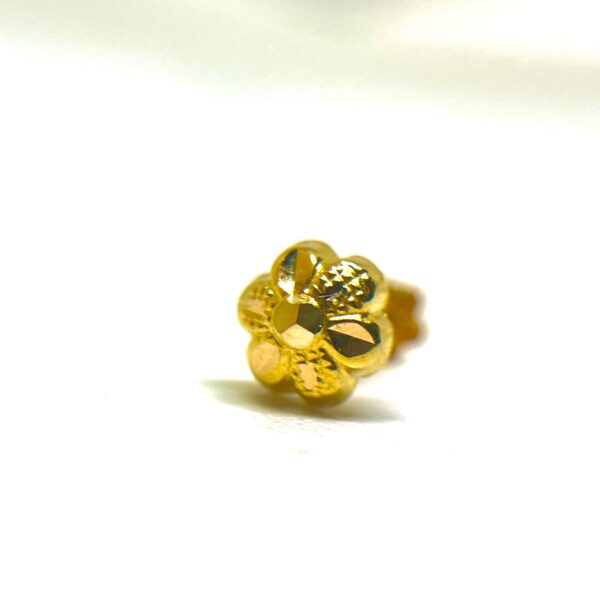 Gold NosePin | 22k | 916 - Image 3