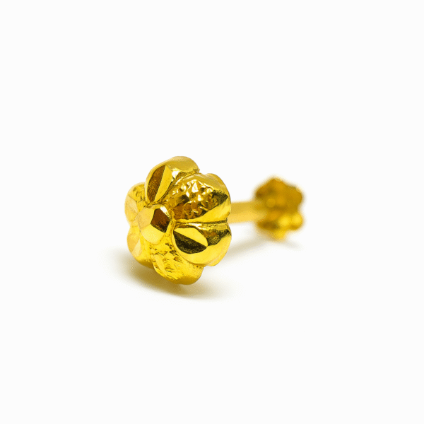 Gold NosePin | 22k | 916 - Image 2