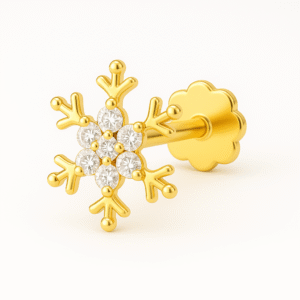 Diamond Nosepin | Ice Crystal | .06ct | 18k