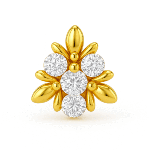 4DiamondNosePin|18k