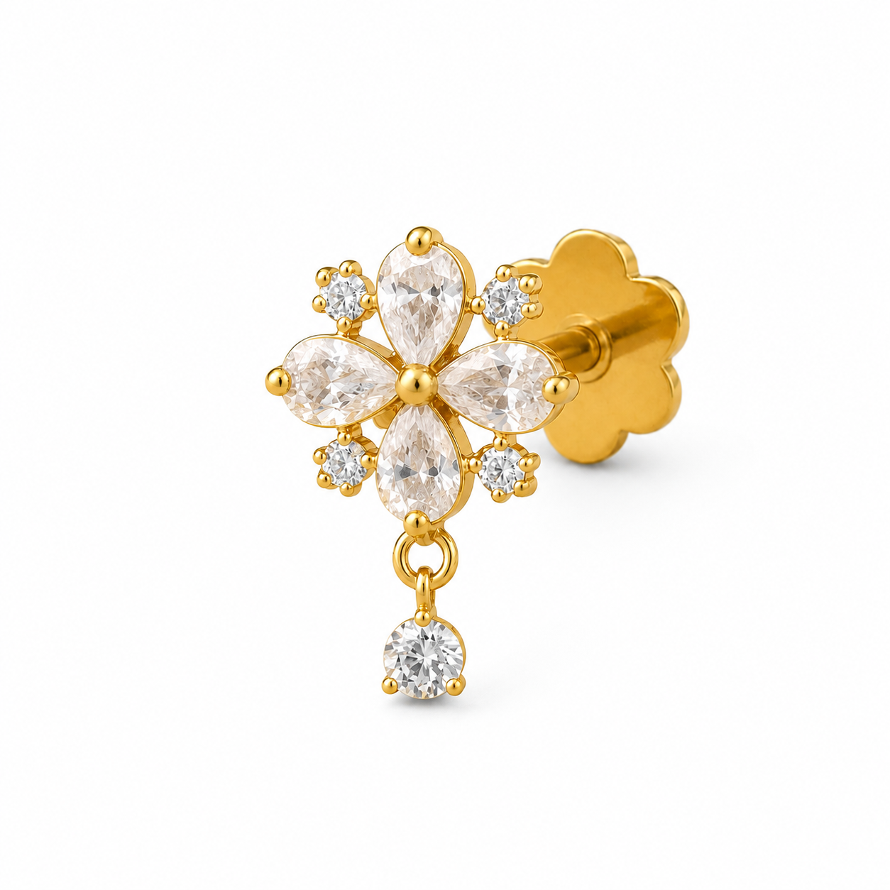 18K NosePins